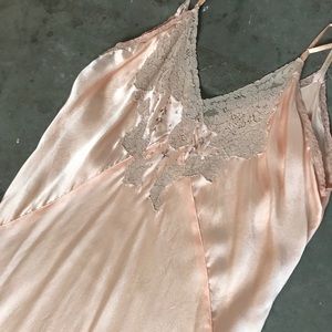 Vintage silk slip dress